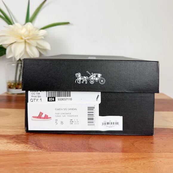 NWT Coach Gwen Signature Sandal‎ size US5B - Picture 9 of 9